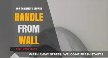 Easy Steps to Remove a Shower Handle from Your Wall