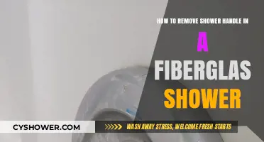 Easy Steps to Remove a Shower Handle in Fiberglass Showers