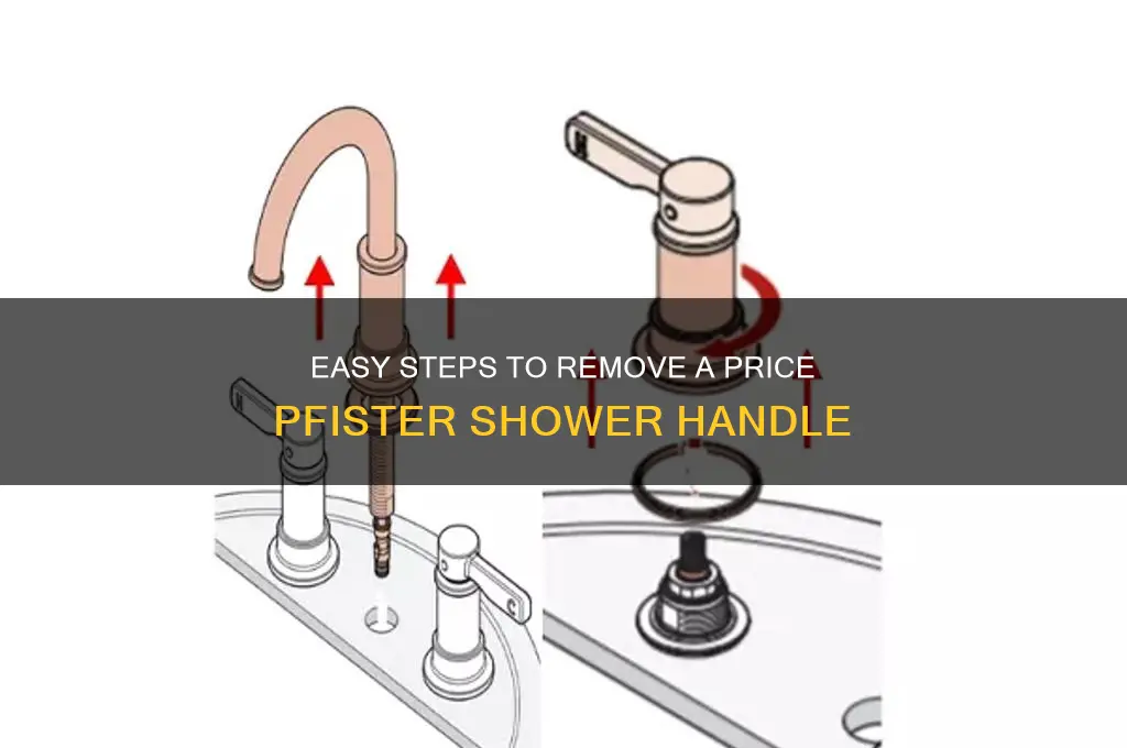 how to remove shower handle price pfister
