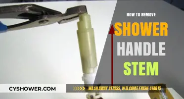 Easy DIY Guide: Removing a Shower Handle Stem Step-by-Step
