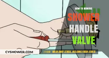 Easy Steps to Remove a Shower Handle Valve Yourself