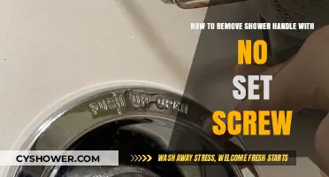 Easy Fix: Removing Shower Handle Without Set Screw – Step-by-Step Guide