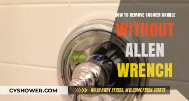 Quick Fix: Removing Shower Handle Without Allen Wrench Easily
