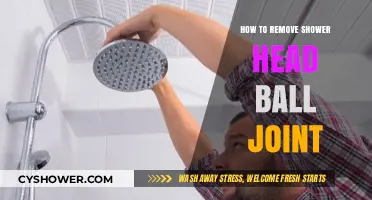 Easy Steps to Remove a Shower Head Ball Joint