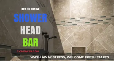 Easy Steps to Remove Your Shower Head Bar Effortlessly
