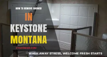 Easy Steps to Remove Your Shower in Keystone Montana RV