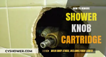 Easy Steps to Remove a Shower Knob Cartridge: DIY Guide