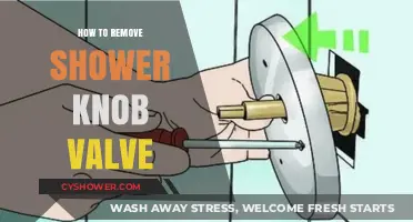 Easy Steps to Remove a Shower Knob Valve Yourself