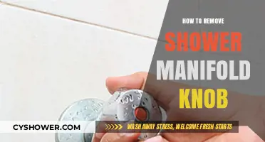 Easy Steps to Remove a Stuck Shower Manifold Knob