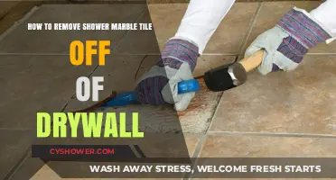 Removing Shower Marble Tile from Drywall: A Step-by-Step Guide