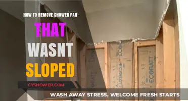 Fixing a Flat Shower Pan: Step-by-Step Removal Guide for Proper Slope