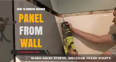 Easy Steps to Safely Remove a Shower Panel from Your Wall