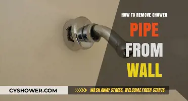 Easy Steps to Safely Remove a Shower Pipe from the Wall