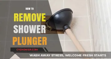 Easy Steps to Remove a Stuck Shower Plunger Quickly and Safely