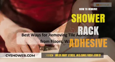 Effective Tips for Removing Shower Rack Adhesive Residue Easily
