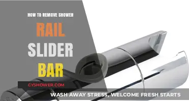 Easy Steps to Remove a Shower Rail Slider Bar