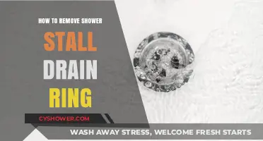 Easy DIY Guide: Removing a Shower Stall Drain Ring Step-by-Step