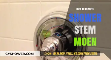 Easy Guide to Removing a Moen Shower Stem: Step-by-Step