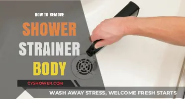 Easy Steps to Remove Your Shower Strainer Body Effortlessly