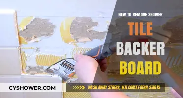 Step-by-Step Guide to Removing Shower Tile Backer Board Easily