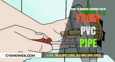 Easy Steps to Remove a Shower Valve from PVC Pipe