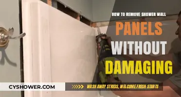 Safely Removing Shower Wall Panels: Damage-Free DIY Guide