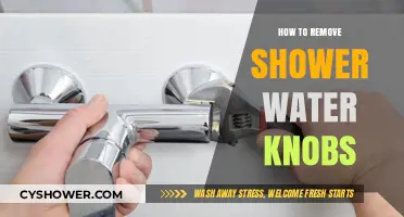Easy DIY Guide: Removing Shower Water Knobs Without Hassle