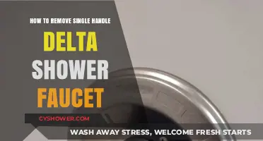 Easy Steps to Remove a Delta Single-Handle Shower Faucet