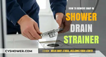 Easy Steps to Remove a Snap-In Shower Drain Strainer