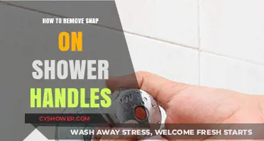 Easy DIY Guide: Removing Snap-On Shower Handles in Simple Steps