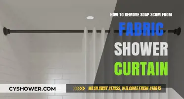 Effective Tips to Remove Soap Scum from Fabric Shower Curtains