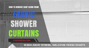 Effective Tips to Remove Soap Scum from Fabric Shower Curtains