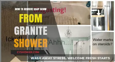 Effective Ways to Remove Soap Scum from Granite Showers Easily