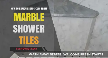 Effective Ways to Clean Soap Scum Off Marble Shower Tiles