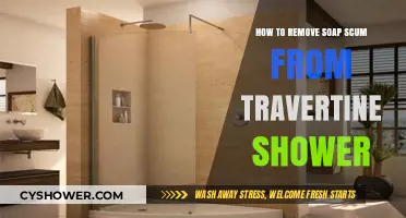 Effective Travertine Shower Cleaning: Remove Soap Scum with These Tips
