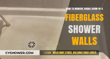 Effective Tips to Remove Soda Scum from Fiberglass Shower Walls
