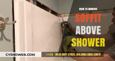 Easy Steps to Remove Soffit Above Your Shower: A DIY Guide