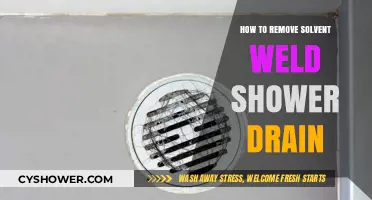 Easy Steps to Remove Solvent Weld Shower Drain Effectively