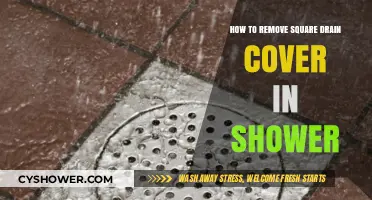 Easy Steps to Remove Square Shower Drain Covers: A DIY Guide