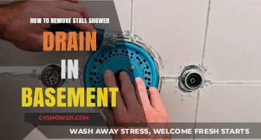 Easy Steps to Remove a Basement Stall Shower Drain