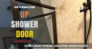 Easy Steps to Remove Your Stand-Up Shower Door Safely