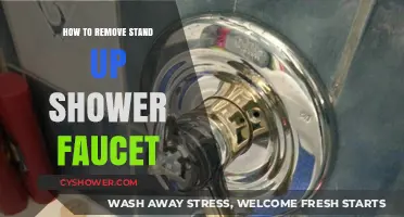 Easy DIY Guide: Removing a Stand-Up Shower Faucet Step-by-Step