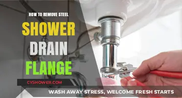 Easy Steps to Remove a Steel Shower Drain Flange