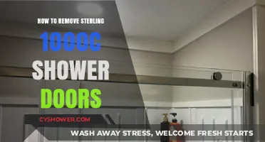 Easy Guide to Removing Sterling 1000C Shower Doors Safely