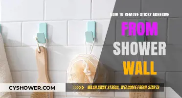 Effective Ways to Remove Sticky Adhesive from Shower Walls Easily