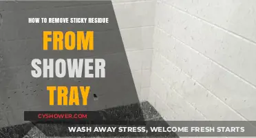 Effective Ways to Remove Sticky Residue from Your Shower Tray