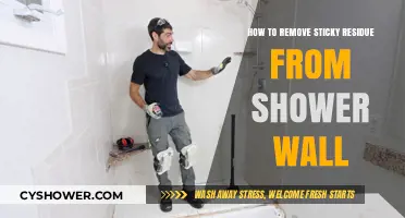 Effective Ways to Remove Sticky Residue from Shower Walls Easily
