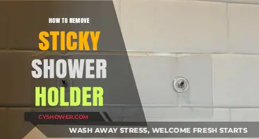 Easy DIY Guide: Removing a Sticky Shower Holder Effortlessly
