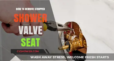 Fixing a Stripped Shower Valve Seat: Step-by-Step Removal Guide