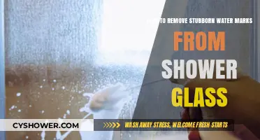 Effective Tips to Remove Stubborn Water Marks from Shower Glass